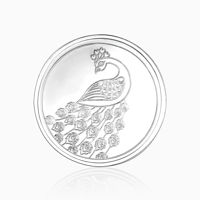 999 Silver Peacock Beauty Coin- 20g