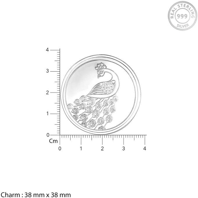 999 Silver Peacock Beauty Coin- 20g