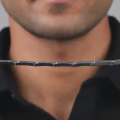 Aditya Roy Kapur Silver Eternal Knot Bracelet For Him