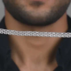 Aditya Roy Kapur Silver Fearless Bracelet For Him