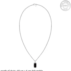 Aditya Roy Kapur Silver Knight's Emblem Pendant with Box Chain For Him