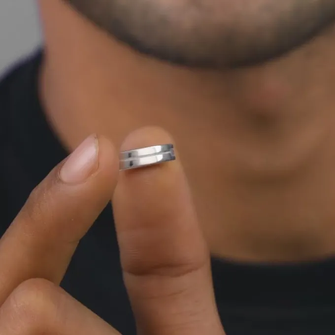 Aditya Roy Kapur Silver Majesty Band For Him