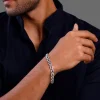 Aditya Roy Kapur Silver Quiet Ambition Bracelet For Him