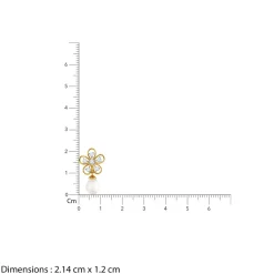 Anushka Sharma Gold Anthos Shine Lab Grown Diamond Earrings