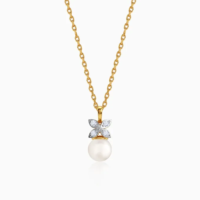 Anushka Sharma Gold Brilla Lab Grown Diamond Pendant