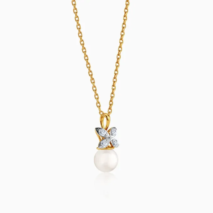 Anushka Sharma Gold Brilla Lab Grown Diamond Pendant