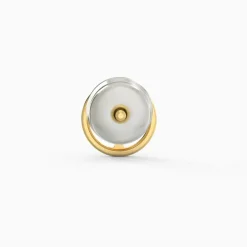 Anushka Sharma Gold Circular Quartet Diamond Stud Earrings