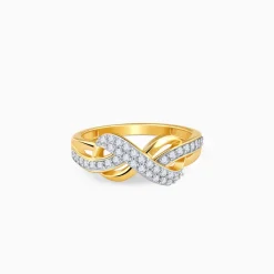 Anushka Sharma Gold Everlasting Lab Grown Diamond Ring
