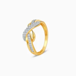 Anushka Sharma Gold Everlasting Lab Grown Diamond Ring
