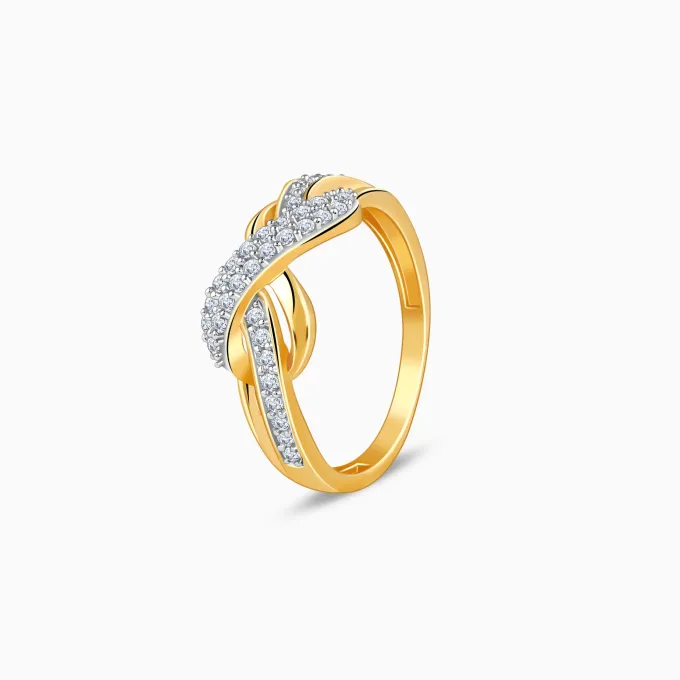 Anushka Sharma Gold Everlasting Lab Grown Diamond Ring