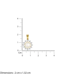 Anushka Sharma Gold Fiore Lab Grown Diamond Pendant
