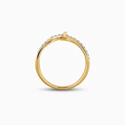 Anushka Sharma Gold Forever Knot Diamond Ring