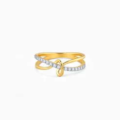 Anushka Sharma Gold Forever Knot Diamond Ring
