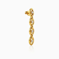 Anushka Sharma Gold Luminous Veil Lab Grown Diamond Earrings