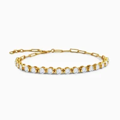 Anushka Sharma Gold Match Point Lab Grown Diamond Bracelet