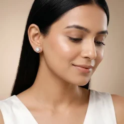 Anushka Sharma Gold Sol Spark Lab Grown Diamond Studs