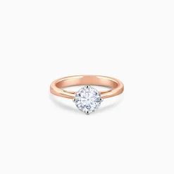 Anushka Sharma Rose Gold Yolo Solitaire Lab Grown Diamond Ring