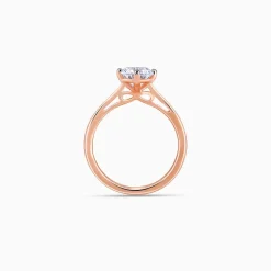 Anushka Sharma Rose Gold Yolo Solitaire Lab Grown Diamond Ring