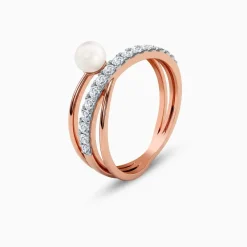 Anushka Sharma Rose Gold Cara Lab Grown Diamond Ring