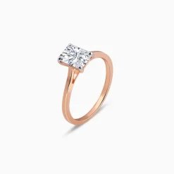 Anushka Sharma Rose Gold Forever Solitaire Lab Grown Diamond Ring