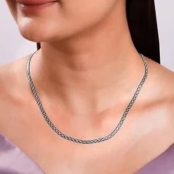 Black Rhodium Celtic Chain