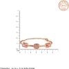 Dual Tone Maison Glow Silver Bracelet