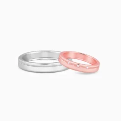 Dual Tone Soulbound Couple Band