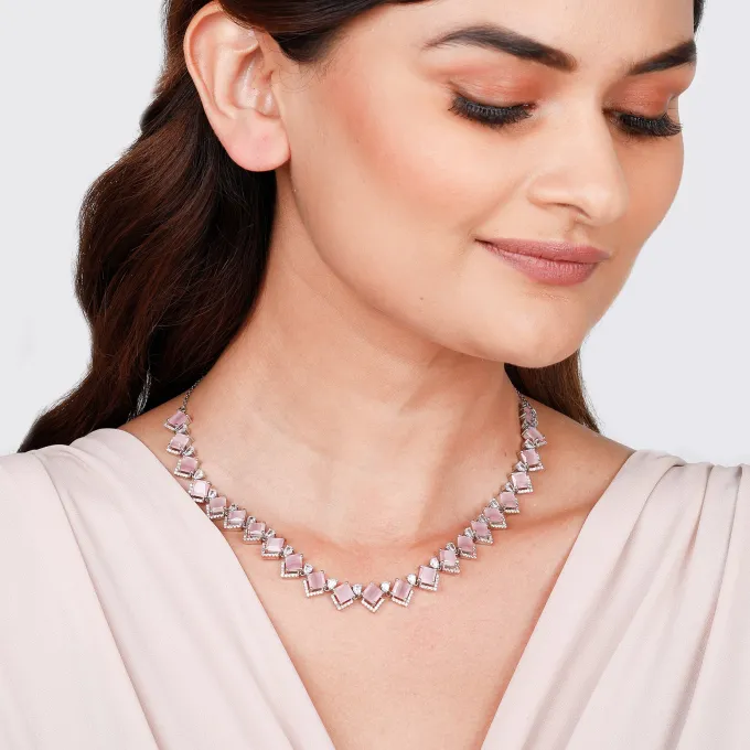 French Rose Necklace