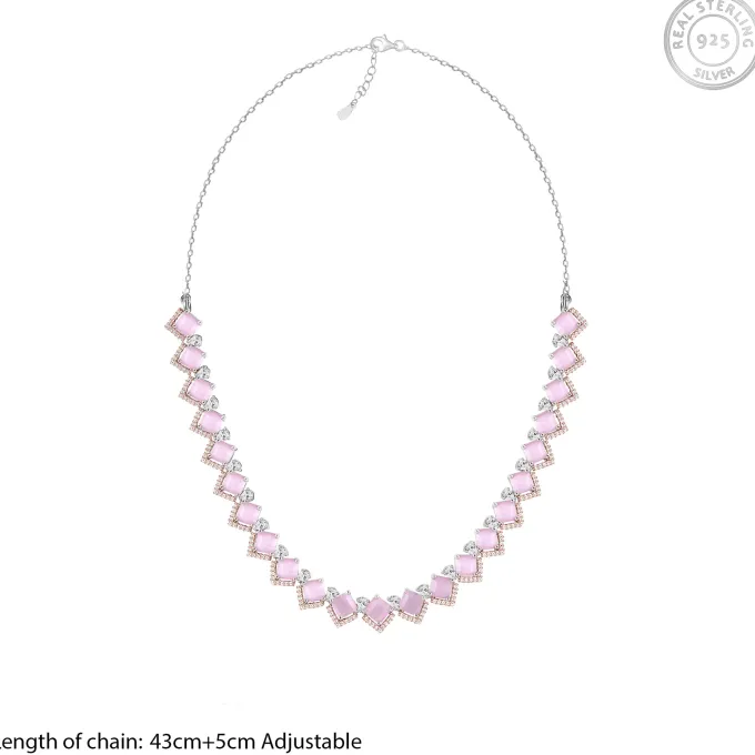 French Rose Necklace