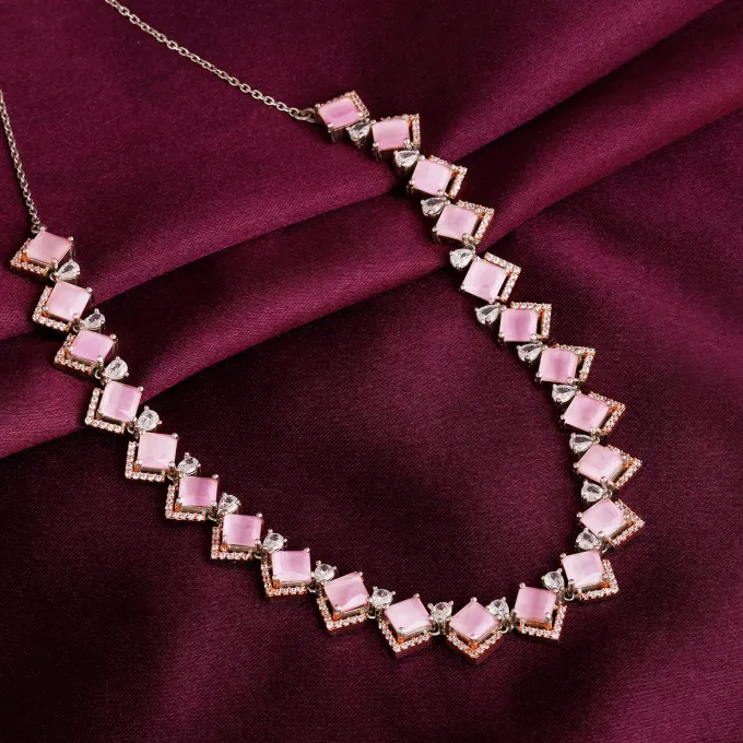 French Rose Necklace