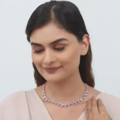 French Rose Necklace