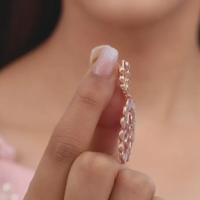 Ghoomar Chandbali Earrings
