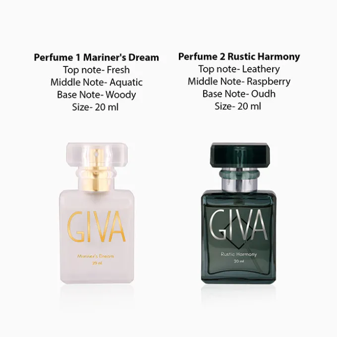 GIVA Coastal Ember Perfume Sets