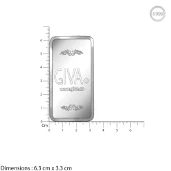 GIVA Silver Bar (50g)
