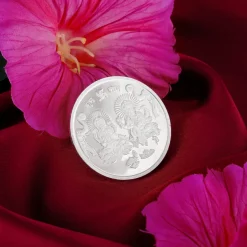 Goddess Lakshmi and Lord Ganesh Silver Coin - 5 g