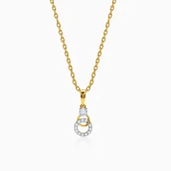 Gold Adalia Lab Grown Diamond Pendant
