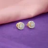 Gold After Glow Lab Grown Diamond Earrings