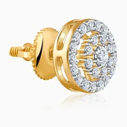 Gold After Glow Lab Grown Diamond Earrings