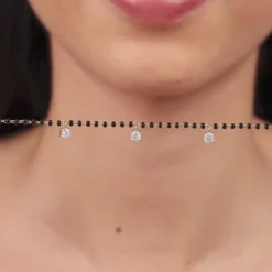 Gold Ankitha Lab Grown Diamond Mangalsutra