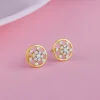 Gold Aurelle Lab Grown Diamond Earrings