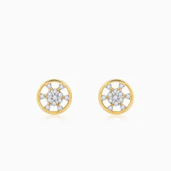 Gold Aurelle Lab Grown Diamond Earrings