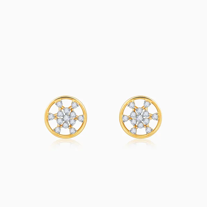Gold Aurelle Lab Grown Diamond Earrings