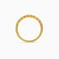 Gold Aurine Lab Grown Diamond Ring