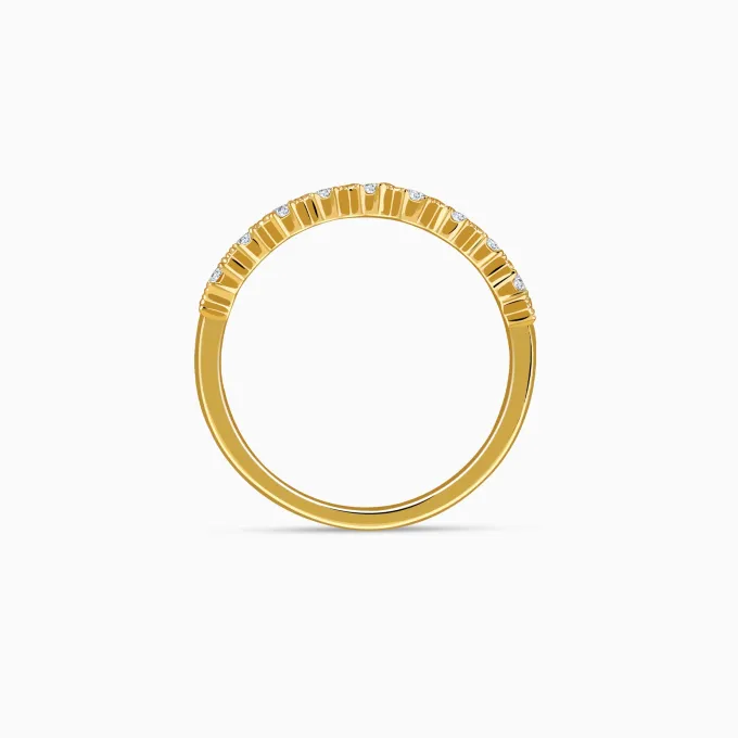 Gold Aurine Lab Grown Diamond Ring