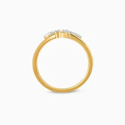 Gold Aveline Lab Grown Diamond Ring