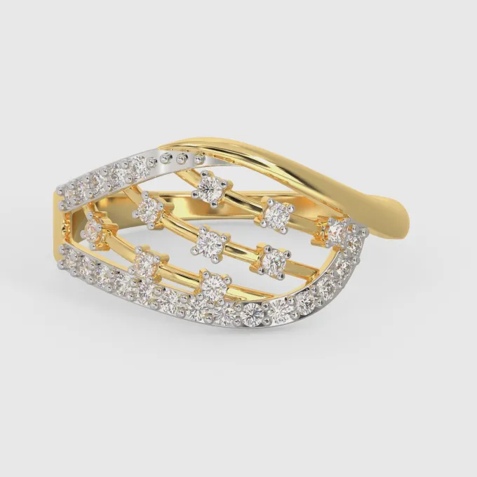 Gold Beautiful Moments Diamond Ring