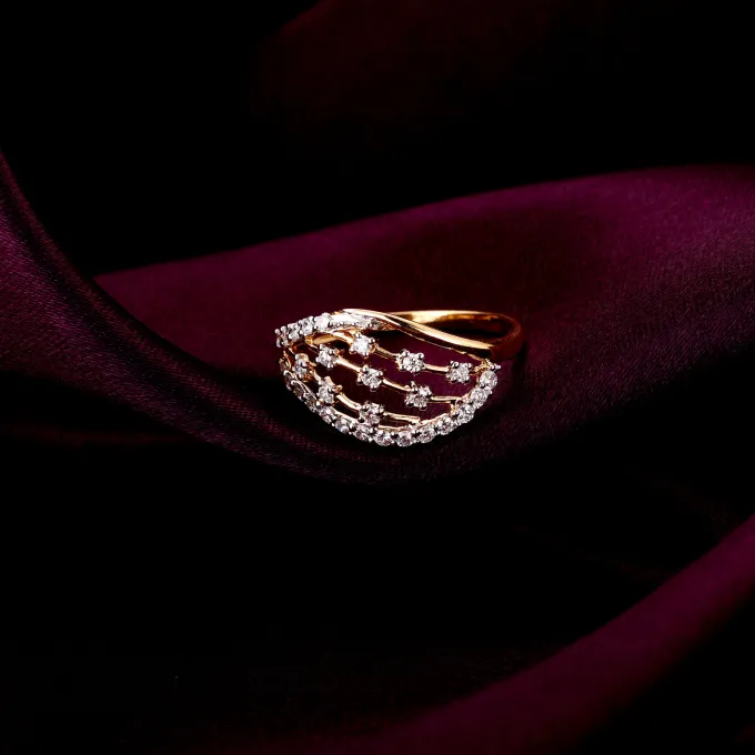 Gold Beautiful Moments Diamond Ring