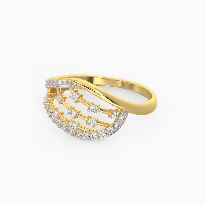 Gold Beautiful Moments Diamond Ring