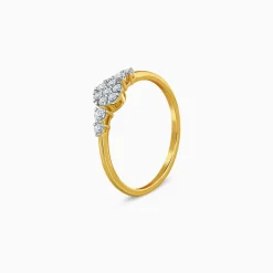 Gold Blossera Lab Grown Diamond Ring