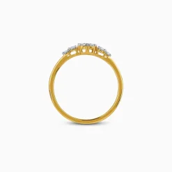 Gold Blossera Lab Grown Diamond Ring